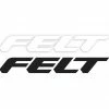 Felt Bicycles DECAL LOGO 6" (BLACK) Miscellaneous