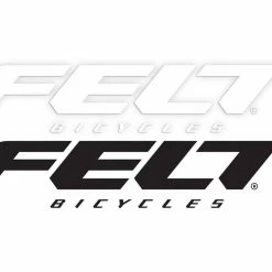 Felt Bicycles DECAL LOGO 11" (WHITE)