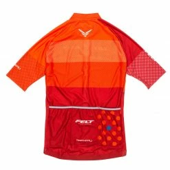 Felt Bicycles Felt Short-Sleeve Club Jersey Red | Men's Jerseys & Bibs