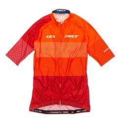 Felt Bicycles Felt Short-Sleeve Club Jersey Red | Men's Jerseys & Bibs