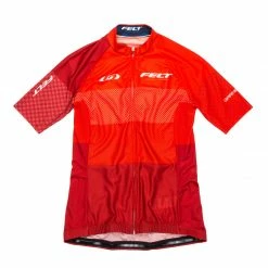 Felt Bicycles Jerseys & Bibs Felt Short-Sleeve Club Jersey Red | Women's