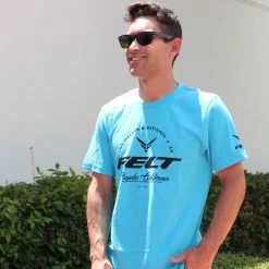 Felt Bicycles Classique Turquoise T-Shirt | Men's